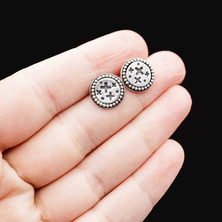 Stern Ohrstecker aus Silber 925 // Sternenhimmel Ohrstecker