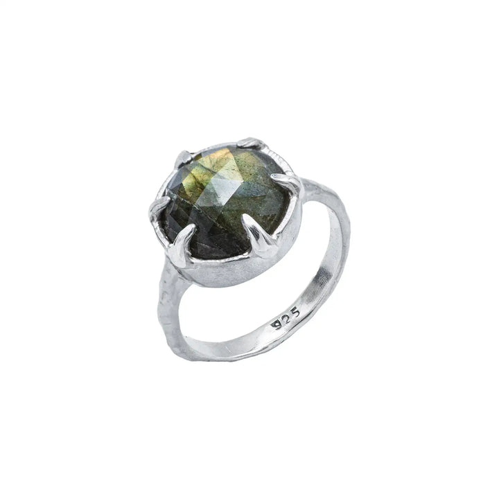 Labradorit Ring aus Sterling Silber 925