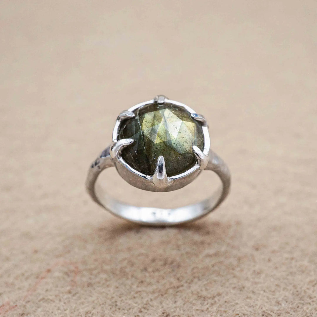 Labradorit Ring aus Sterling Silber 925