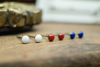 Mini Ohrstecker Set •Ahoi• mit Edelstahl - Lules Piek