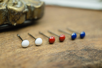 Mini Ohrstecker Set •Ahoi• mit Edelstahl - Lules Piek