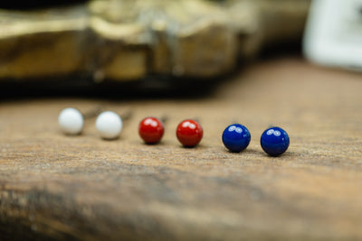 Mini Ohrstecker Set •Ahoi• mit Edelstahl - Lules Piek
