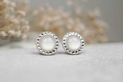 Ohrstecker •Halo• in 12mm mit Kristallen - Lules Piek