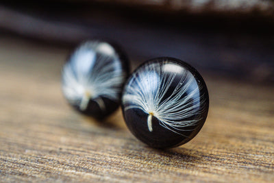 Ohrstecker •Pusteblume• mit Edelstahl - Lules Piek